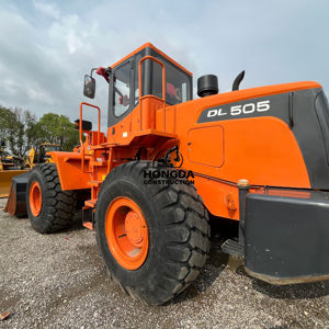 Pala cargadora frontal usada Corea original DOOSAN DL505 cargadora de ruedas 5 toneladas DOOSAN maquinaria - Product Image 1
