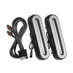 Không Thấm Nước 58 LED Màu Đỏ + Màu Vàng 12V 24V Xe Trailer Xe Tải Đuôi Ánh Sáng Phía Sau Phanh Ánh Sáng Dừng Lần Lượt Tín Hiệu Đèn Chỉ Số - Product Image 1