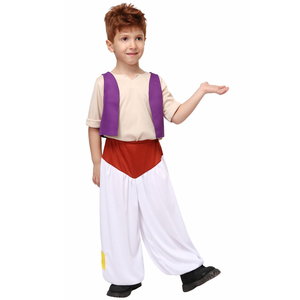 Costume de cosplay <span class=keywords><strong>Aladin</strong></span> et la lampe magique Nouveau costume d'<span class=keywords><strong>Aladin</strong></span> pour garçons Spectacle de scène - Product Image 4