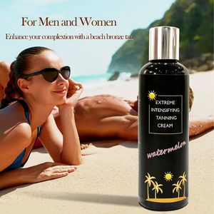 Aixin Private Label 200ML Crème bronzante Deep Skin Tone <span class=keywords><strong>Bronzer</strong></span> Sunbed Accelerator Gel Self Tan Products Xtreme Tanning Lotion - Product Image 2