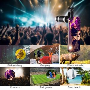 <span class=keywords><strong>8x</strong></span> Télescope monoculaire à lentille de téléphone Portable Mini taille Télescope de vision nocturne à faible luminosité - Product Image 4