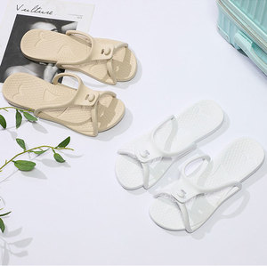 Pantofole da viaggio portatili pieghevoli per la <span class=keywords><strong>casa</strong></span> da uomo e donna per viaggi d'affari antiscivolo coppia pantofole da spiaggia all'aperto - Product Image 5