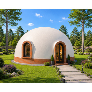 Maisons dômes modernes en EPS pour l'extérieur, adaptées aux centres de villégiature, aux maisons et aux zones de loisirs, avec un design confortable et une installation facile - Product Image 1