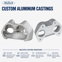 Plaque de collecteur d'admission en alliage d'aluminium OEM avec trous de fixation, moulée par gravité pour système d'admission d'air de moteur automobile