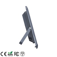 Projecteur LED solaire 4G IP66 avec surveillance CCTV 600W, éclairage de jardin en aluminium