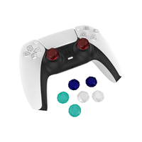 Capuchon de bâton de pouce pour PS5 Controller Joystick Button 3D Diamond Thumb Button Cap pour PS5 Game Controller Accessories