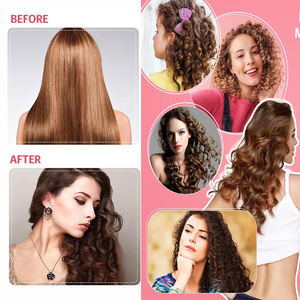 10: 7 "بكرات تجعيد الشعر قضبان مرنة مجموعة قضبان تجعيد الشعر للشعر القصير والطويل ، لا تجعيد الشعر رغوة الحرارة - Product Image 4