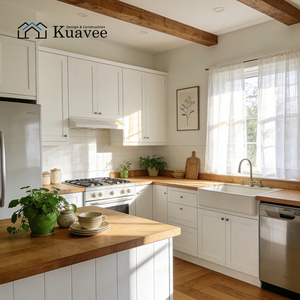 KUAVEE Renovaciones para el Hogar, Fabricación de Cocinas Modulares de Alta Calidad Personalizadas para Hoteles y Villas, Gabinetes de Madera para Isla de Cocina, Gabinetes de Cocina Modernos - Product Image 2