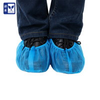 Couvre-chaussures médicaux jetables non tissés antidérapants pour salle blanche, clinique chirurgicale, vente en gros directe usine
