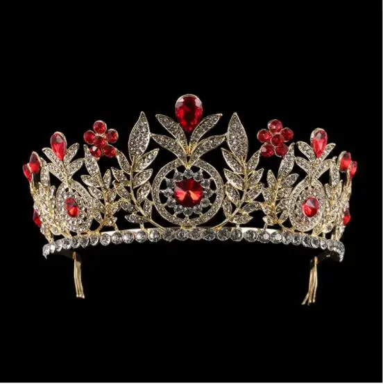 มงกุฎเจ้าสาว Tiaras สำหรับผู้หญิง,เครื่องประดับศีรษะสำหรับเจ้าสาวงานประกวดงานพรอมมงกุฎงานแต่ง