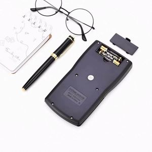 Calculatrice scientifique solaire en plastique, double alimentation, affichage 12 chiffres, multifonctionnelle, texte et images, multilingue pour les examens - Product Image 5