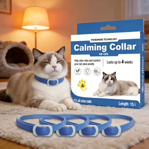 다영 방수 및 조절 가능한 고양이와 강아지용 진정 칼라, 하루 종일 편안함 제공 - Product Image 1