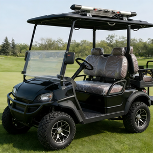 Voiturette de golf électrique 2024, nouvelle version, homologuée route, luxe, batterie lithium, tout-terrain, haute qualité, 4 places, sur mesure, 220V, 3-4 places - Product Image 6
