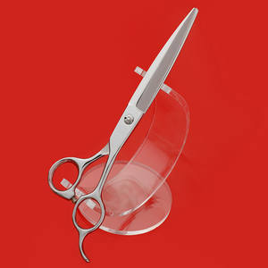 Suzhou 440C Hair Scissors 7 Inch Thinning Shears Stainless Steel Long Handle Flat Shear Professional Hairdressing Tools - Product Image 2