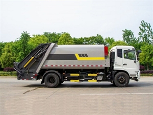 Camion compacteur de déchets Dongfeng 4X2 LHD/RHD 12m³ pour services d'assainissement urbain, directement de l'usine - Product Image 4