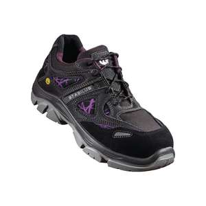 STABILUS Chaussure de sécurité pour femme DANA LOW taille 38 noir/violet S1 SRA ESD EN ISO 20345 tissu - Product Image 1