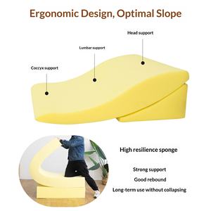 Almohada Triangular Combinada con Soporte para la Espalda, Ajustable en Altura y Inclinación, para Cuidado de Ancianos y Embarazadas Postradas en Cama - Product Image 3