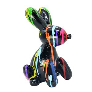 Venta caliente resina Jeff <span class=keywords><strong>Koons</strong></span> globo <span class=keywords><strong>perro</strong></span> escultura para el hogar y la decoración interior varios colores resina <span class=keywords><strong>perro</strong></span> estatua Pop Art para la venta - Product Image 3