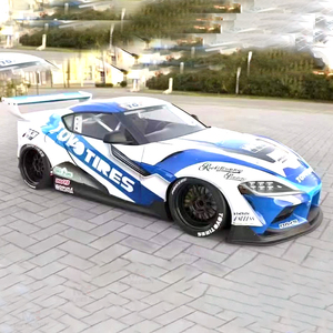ชุดตัวรถแบบปีกด้านหน้าขอบด้านข้างสปอยเลอร์หลังสำหรับ Toyota Supra GR ชุดบอดี้กระต่ายจรวด MK5 A91 A90 Frp - Product Image 6