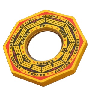 <span class=keywords><strong>Miroir</strong></span> en bois chinois rétro Feng Shui, décoratif mural, <span class=keywords><strong>convexe</strong></span>, <span class=keywords><strong>Bagua</strong></span> Pakua, pour la chance et la bénédiction - Product Image 3