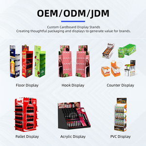 ขาตั้งโชว์สินค้าแบบตั้งพื้นทำจากกระดาษแข็งสำหรับของเล่นเด็ก ของเล่นนุ่มนิ่ม สำหรับร้านค้าปลีก ซูเปอร์มาร์เก็ต ร้านขายของเล่น และงานโฆษณาส่งเสริมการขายแบบพกพา - Product Image 2