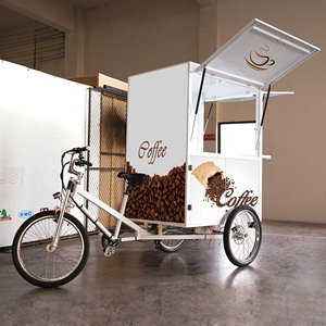 Nuevo Triciclo de Comida <span class=keywords><strong>Ester</strong></span>, Bicicleta de Café - Product Image 5