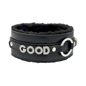 <span class=keywords><strong>Collar</strong></span> de Cuero para Perro, Ajustable, de Cuero PU, con Letras, Estilo Gótico, <span class=keywords><strong>Collar</strong></span> Duradero para Cachorros y Perros Pequeños y Medianos - Product Image 3