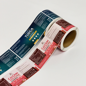 Etiquetas Adhesivas en Rollo Impresas Personalizadas al por Mayor, Etiquetas de Vinilo Resistentes al Agua, Etiquetas de Embalaje con Logotipo de Marca de Tamaño Personalizado - Product Image 3