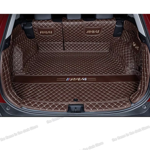 Alfombrilla de cuero para <span class=keywords><strong>maletero</strong></span> de coche para <span class=keywords><strong>Toyota</strong></span> <span class=keywords><strong>RAV4</strong></span> 2019 2020 Xa50 forro de carga alfombra para equipaje trasero 2021 asiento <span class=keywords><strong>2022</strong></span> 2023 2024 2025 alfombrillas - Product Image 3
