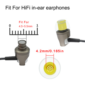 Puntas de Silicona Líquida para <span class=keywords><strong>Auriculares</strong></span>, <span class=keywords><strong>Auriculares</strong></span> Intrauditivos <span class=keywords><strong>Hifi</strong></span> con Cancelación de Ruido, Puntas de Repuesto - Product Image 4