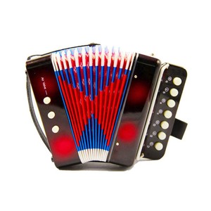 Acordeón Infantil Yinyue de 7 Teclas y 2 Bajos, Instrumento Musical Educativo para Niños, Juguete de Aprendizaje Temprano - Product Image 4