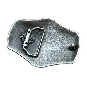 Fibbie per Cinture in Metallo Massiccio 3D Stile Western Cowboy, 40mm, in Zinco Anticato, con Logo Personalizzato, per Uomo e Donna, Vendita all'Ingrosso - Product Image 3