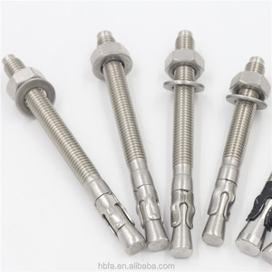 Ancres à coin en acier inoxydable WISINE professionnelles M8 M10, revêtement TiCN, amovibles, capacité de 500 kg - Product Image 1