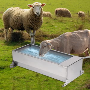 <span class=keywords><strong>Abreuvoir</strong></span> automatique pour volailles, bétail et chevaux en acier inoxydable, 50,5 cm * 20,5 cm - Product Image 4