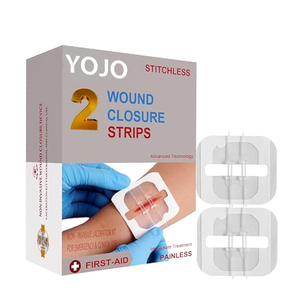 Cierre de heridas con cremallera médica Zip Stitch, marca privada, para ataduras, dispositivo de emergencia, 2 unidades, suturas, tira de cierre de heridas - Product Image 1