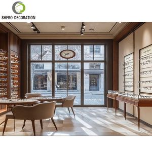 Vitrine de lunettes minimaliste Belle vitrine de lunettes pour la rénovation de magasin d'optique - Product Image 4