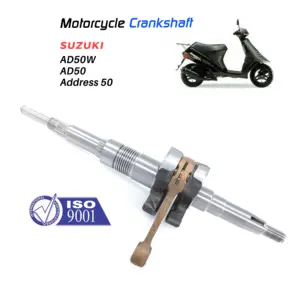 Motorcycle crankshaft 2-Stroke Scooter Crankshaft For Suzuki ad50 AD SJ AG 50 Motorcycle crankshaft crank mechanism