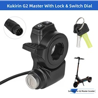 Acelerador con Bloqueo de Doble Botón Kukirin G2 Master, Interruptor de Accionamiento Simple/Doble, Gatillo de Freno de Disco/Tambor, Selector de Velocidades