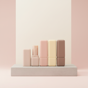 Fabrika Doğrudan Satış Stok Çok Renkli Mat Buzlu Plastik Ruj Boş Tüpleri 12.1mm Özelleştirilebilir Kozmetik Ambalajı - Product Image 3