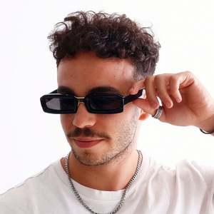 Gafas de Sol Cuadradas de Acetato para Mujer, con Logotipo Personalizado, Alta Calidad, Moda 2025, UV400, Montura Pequeña, Rectangulares, Polarizadas, para Hombre - Product Image 1