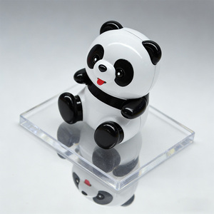 Best-seller Chao Bang 10cm <span class=keywords><strong>Mini</strong></span> modèle d'animal en plastique Jouet panda avec un taux de commande répétée élevé pour les distributeurs mondiaux - Product Image 2