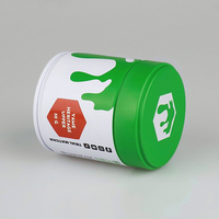 Boîte en papier personnalisée pour emballage cadeau de matcha 30-50g, boîte en métal pour café, thé, poudre énergétique, conteneur de voyage portable scellé
