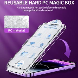 Protection d'écran en verre trempé Magic Box <span class=keywords><strong>Slik</strong></span> Print facile à installer pour iPhone 11 12 13 <span class=keywords><strong>Pro</strong></span> 14 15 <span class=keywords><strong>Pro</strong></span> Max 16 17 - Product Image 3