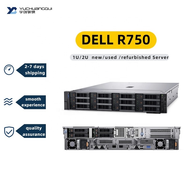 Wholesale Dell Server  R750  Network Storage Server 2u Used Dell Poweredge R750 Rack Server