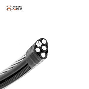 <span class=keywords><strong>Cable</strong></span> aéreo de baja tensión en racimo dúplex para servicio, <span class=keywords><strong>cable</strong></span> de distribución superior de 2, 4, 6 AWG con AAC, AAAC, ACSR, <span class=keywords><strong>neutro</strong></span> y mensajero - Product Image 4
