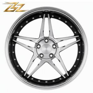 ล้อฟอร์จแบบแยกชิ้น 3 ชิ้น BZ Custom Made สำหรับรถสปอร์ต ขนาด 19x9.0 20x10.0 20x11.0 5x112 5x120 - Product Image 4