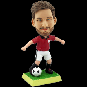 Tùy chỉnh thể thao bobblehead cầu thủ bóng đá figurine lưu niệm sưu tập cầu thủ bóng đá mô hình trang trí nội thất - Product Image 4