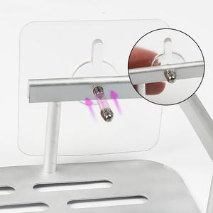 קולב בסיס דבק וו רב תכליתי מסילות דבק קיר חזק ללא ציפורניים קולבי קיר קולבי דבק חזקים - Product Image 3