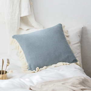 JS Cotton Ném Gối 100% Cotton 45*45Cm Bộ Gối Tựa Lưng Vỏ Gối Chăn Đệm - Product Image 4