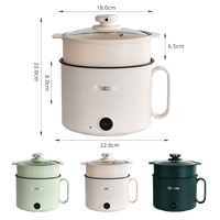 Casserole électrique Great Bear, très vendue, chauffe rapidement, antiadhésive, multifonctionnelle